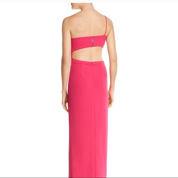 Aidan by Aidan Mattox maxi pink dress - Picture 2 of 4